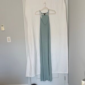Forever 21 Sage Green Strappy Maxi Dress
